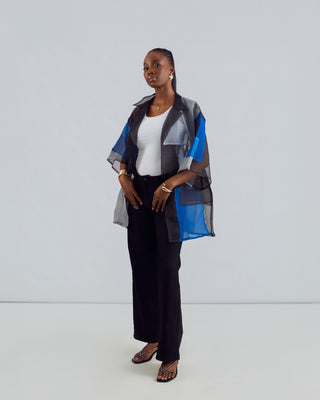 Nuella Dark Eleganza Organza Shirt