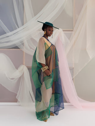 Vivora Green Bubu (No Slip Included)