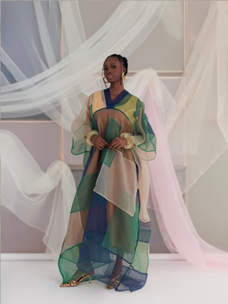 Vivora Green Bubu (No Slip Included)