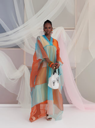 Nuella Orange Bubu (No Slip Included)