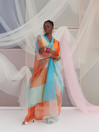 Nuella Orange Bubu (No Slip Included)